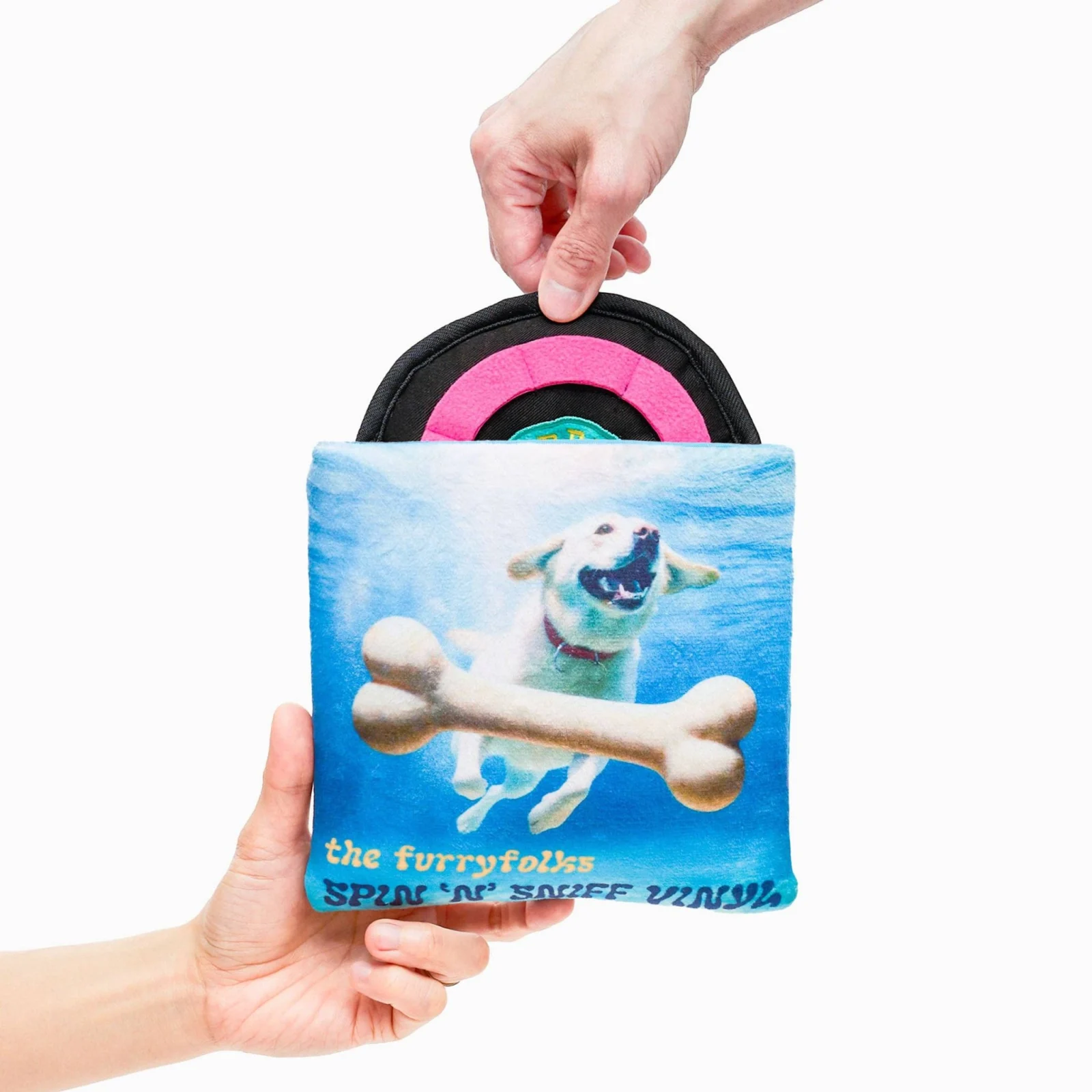 Le Jouet d’odorat en vinyle pour chien