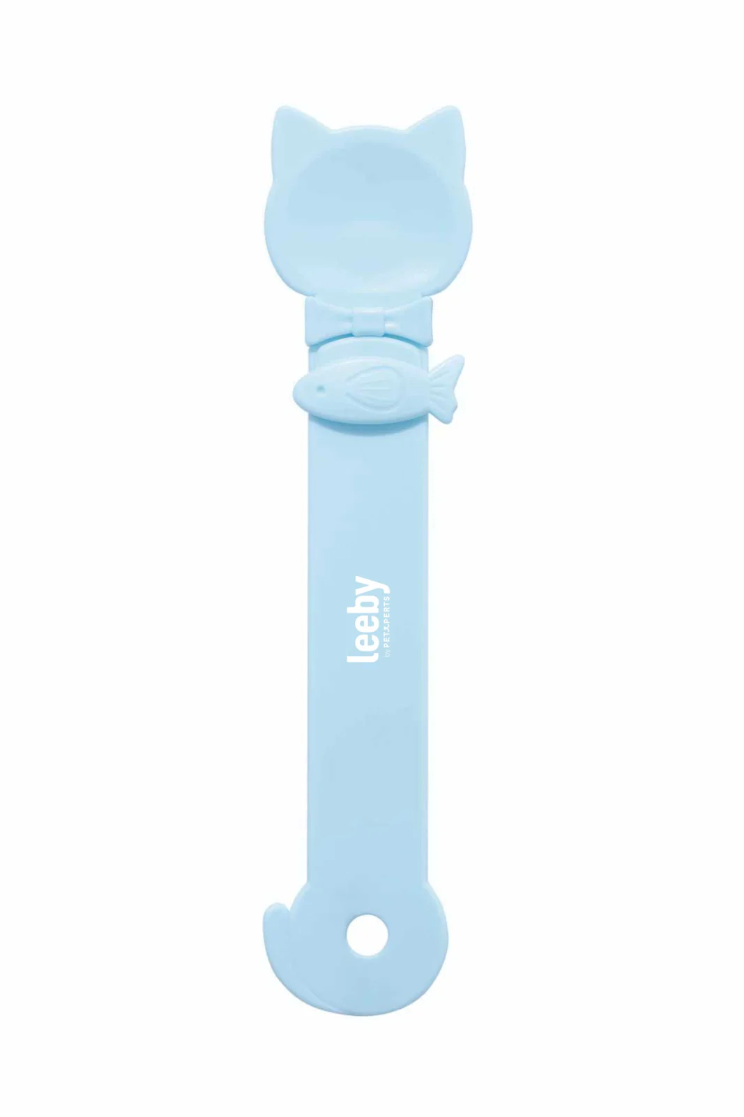 Leeby - Cuillère Distributrice pour Friandises Crémeuse pour Chats - Bleu - Image 2