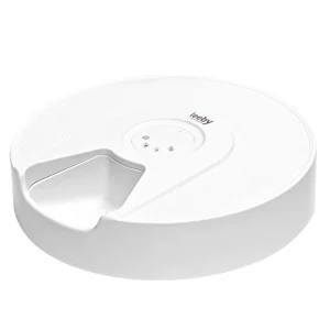 Leeby - Distributeur Automatique de Nourriture pour Chats - 6 repas