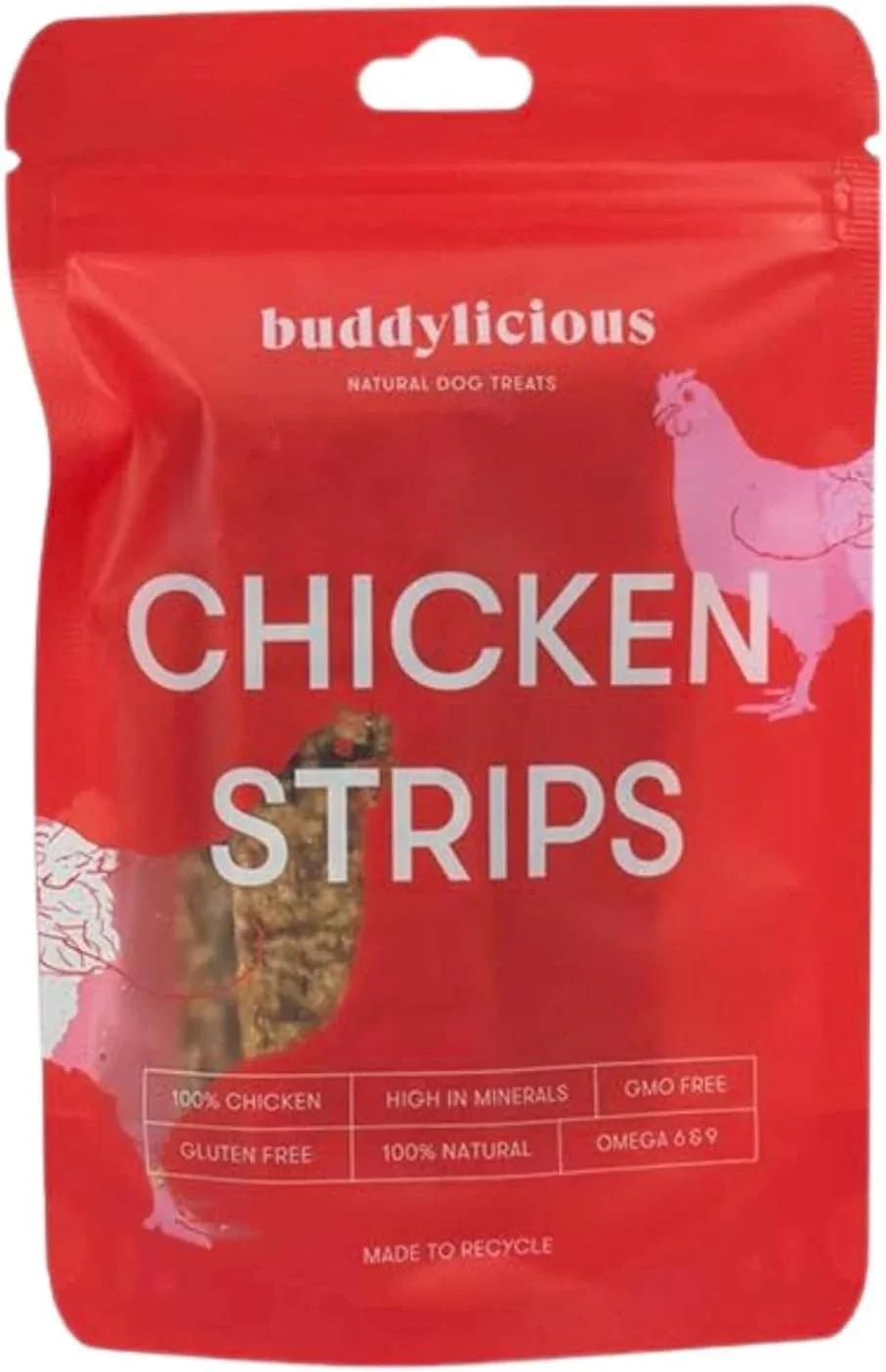 Les Friandises – Lamelles de Poulet 100 % naturelles