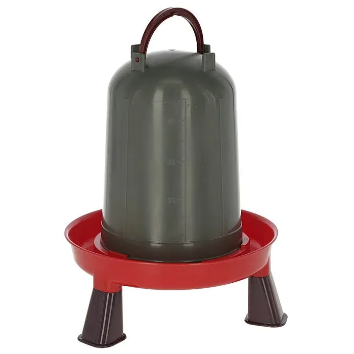 Les produits LaMaison.fr Abreuvoir bâtiment – Abreuvoir pour volailles en plastique recyclé 5 L KERBL