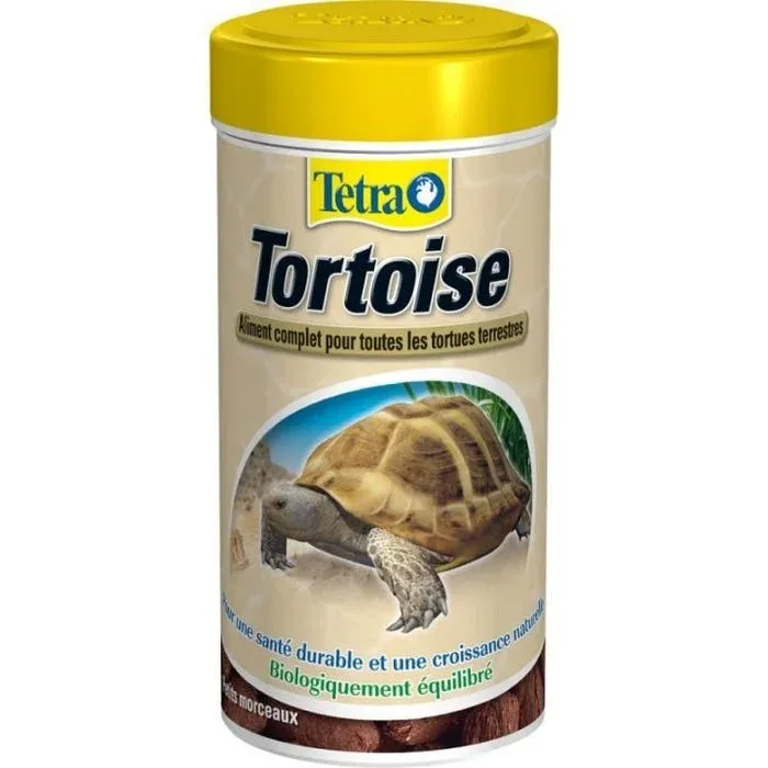 Les produits LaMaison.fr Alimentation – Aliment complet TetraTortoise tortues terrestres 250ml