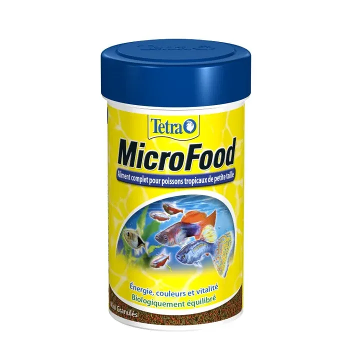 Les produits LaMaison.fr Alimentation – Granulés pour poissons d’ornement Microfood 100ml