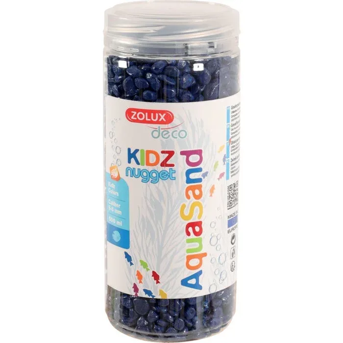 Les produits LaMaison.fr Décoration, accessoires – Gravier décoratif aquarium bleu 6/8mm 500ml