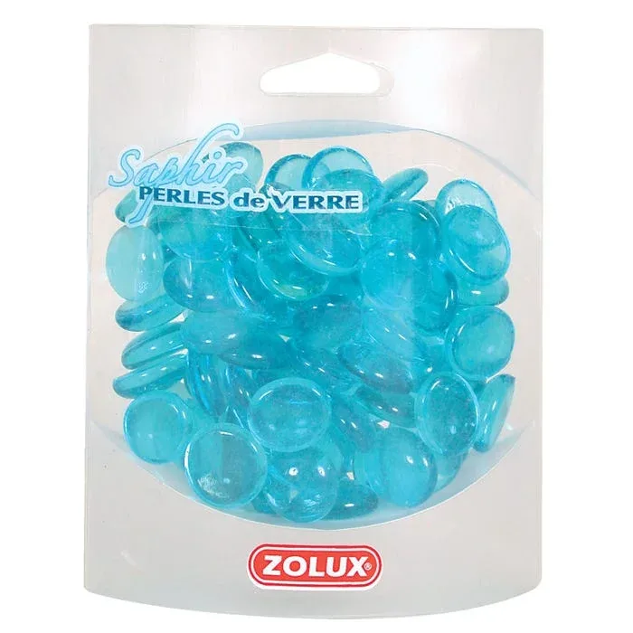 Les produits LaMaison.fr Décoration, accessoires – Perles de verre décoration aquarium saphir 410g