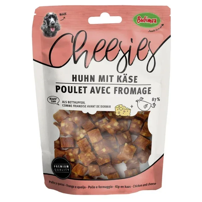 Les produits LaMaison.fr Friandise – Friandise pour chien moyen Cheesies cubes 125g BUBIMEX