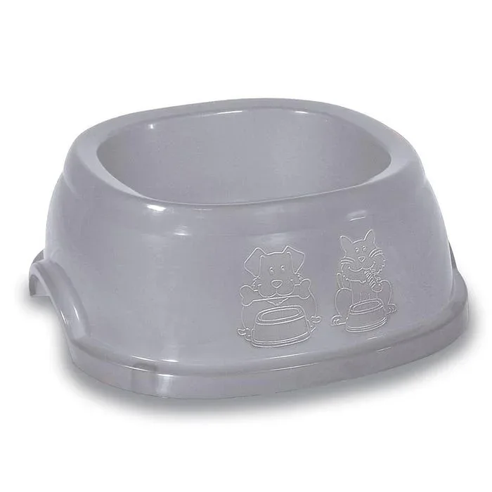 Les produits LaMaison.fr Gamelle, distributeur – Gamelle pour chien plastique antidérapante gris 3L ZOLUX