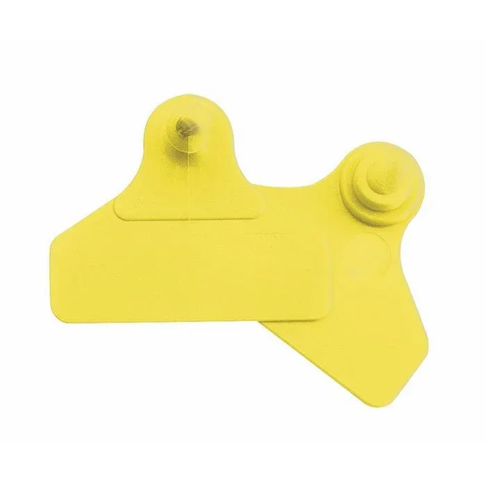 Les produits LaMaison.fr Marquage et identification – Boucle de marquage jaune FLEX Large/Large (x20)