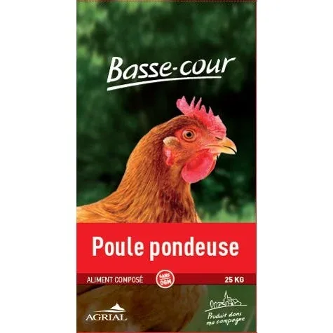 Les produits LaMaison.fr Vitamine et oligo – Aliment poule pondeuse 25 kg PRODUIT DANS MA CAMPAGNE