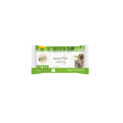 Lingettes biodégradables Essentiel Aloé Véra