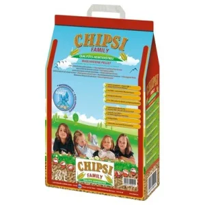 Litière de maïs Chipsi Family pour rongeur et oiseau