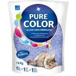 Litière Perlinette Pure Color « bleu » (1.8 kg) J’ai plus de croquettes