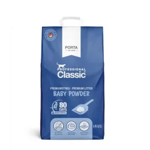 Litière Professional Classic, senteur talc pour chat