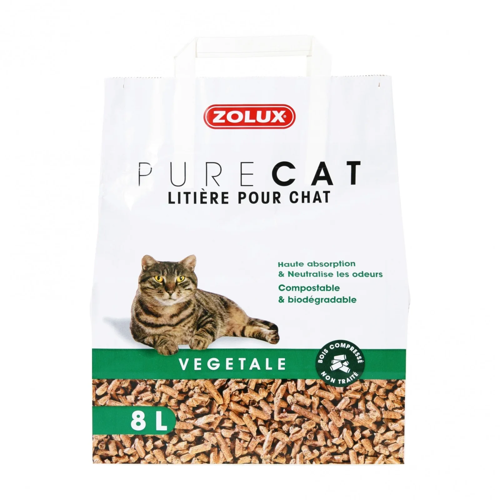 Litière Pure Cat végétale chat - Image 2