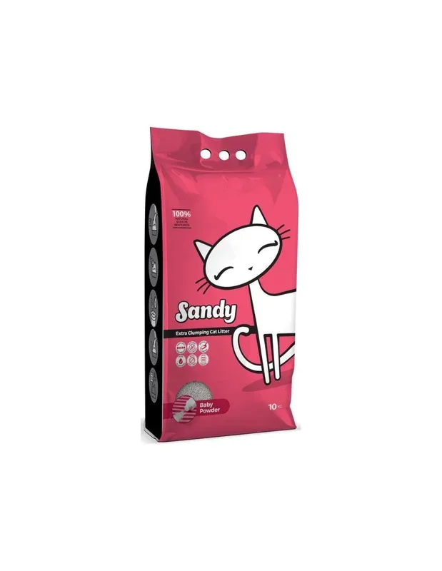 Litière Sandy Clumping Baby Powder 10kg