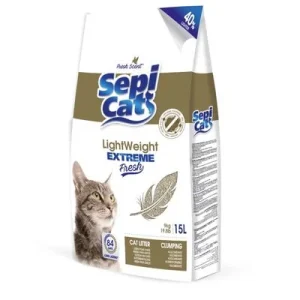 Litière Sepicat LightWeight Extreme Fresh pour chat