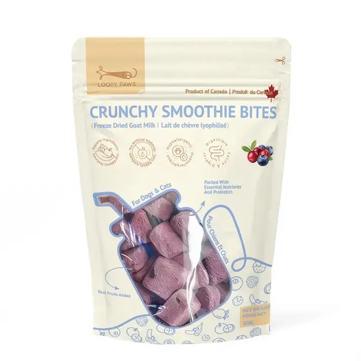 Loopy Paws – Smoothie – Bites – Baies – Variées – 30 g