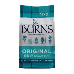 Burns Adult & Senior Original poisson, riz brun pour chien
