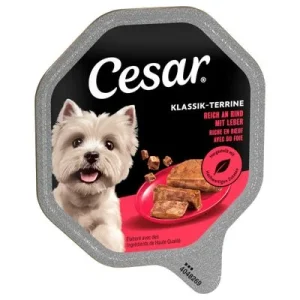 Lot de barquettes Cesar 28 x 150 g