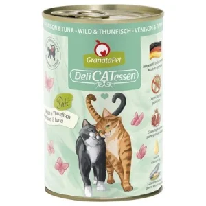 Lot GranataPet DeliCatessen 24 x 400 g pour chat
