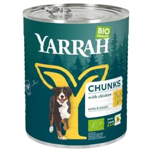 Lot Yarrah Bio 24 x 820 g pour chien