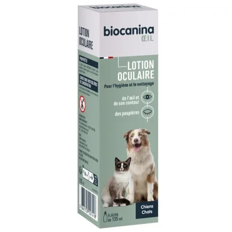 Lotion oculaire (Biophtal) chien, chat