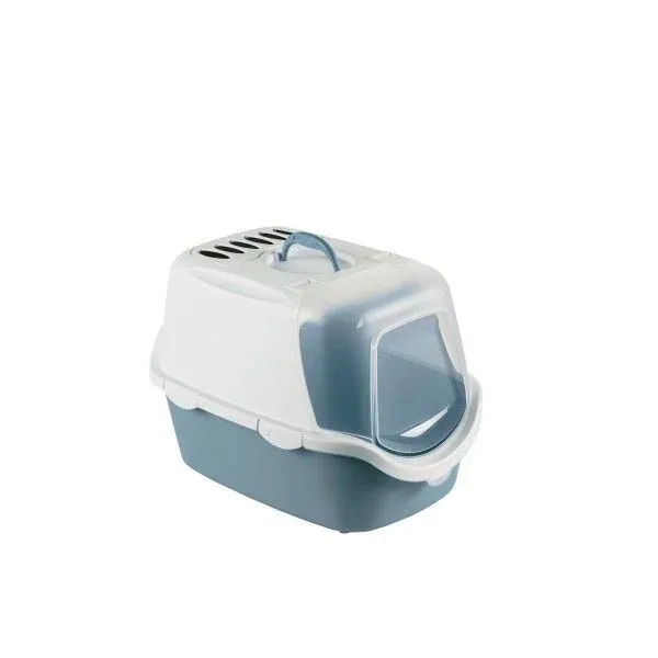 Maison de toilette Cathy Easy Clean Bleu acier – Zolux J’ai plus de croquettes