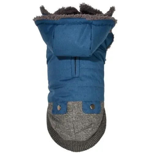 Manteau « Lucky » bleu – Bobby (Taille XXXS : 44L) J’ai plus de croquettes