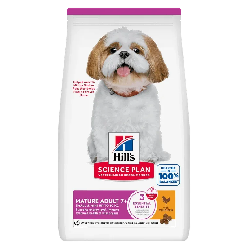 Mature Small & Mini – Croquettes pour Chien Mature – Petite et très Petite Race Science Plan