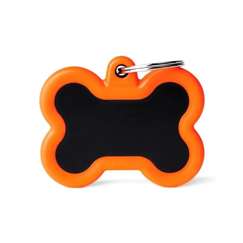Médaille os noir gomme orange recto/verso – Huberland