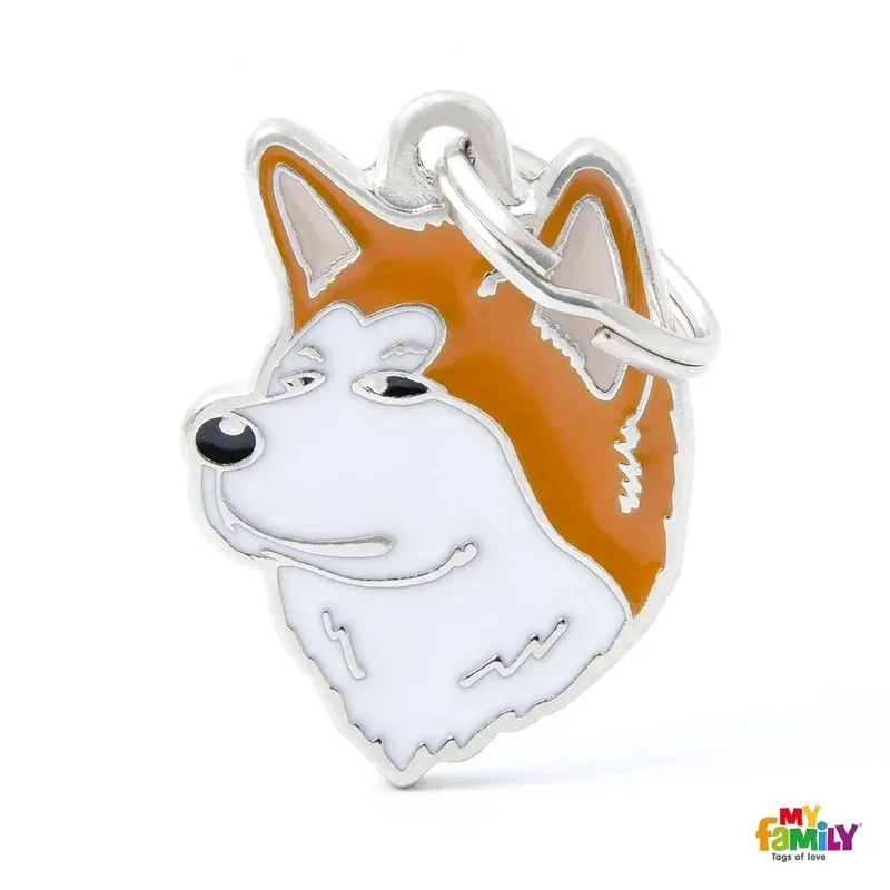 Médaille « Shiba Inu » – MyFamily J’ai plus de croquettes