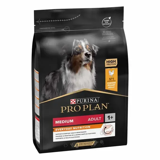 Medium Adult Everyday Nutrition – Riche en poulet (7 kg) – Pro Plan J’ai plus de croquettes