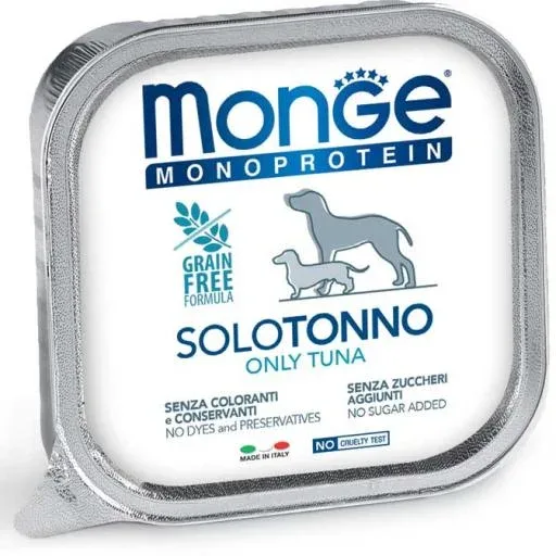Monge Nourriture Humide Chiens NS Wet Pâté 100% Thon – France