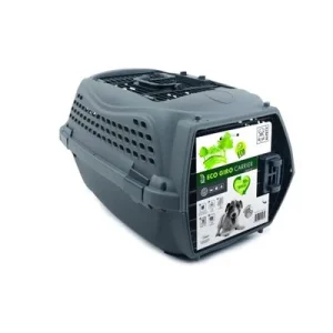 MPETS Caisse transport ECO GIRO - M - 57.2 x 36.5 x 32.76 cm - Grise