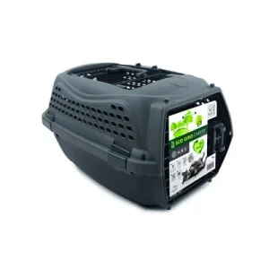 MPETS Caisse transport ECO GIRO - S - 51,6 x 32,7 x 29,6 cm - Grise
