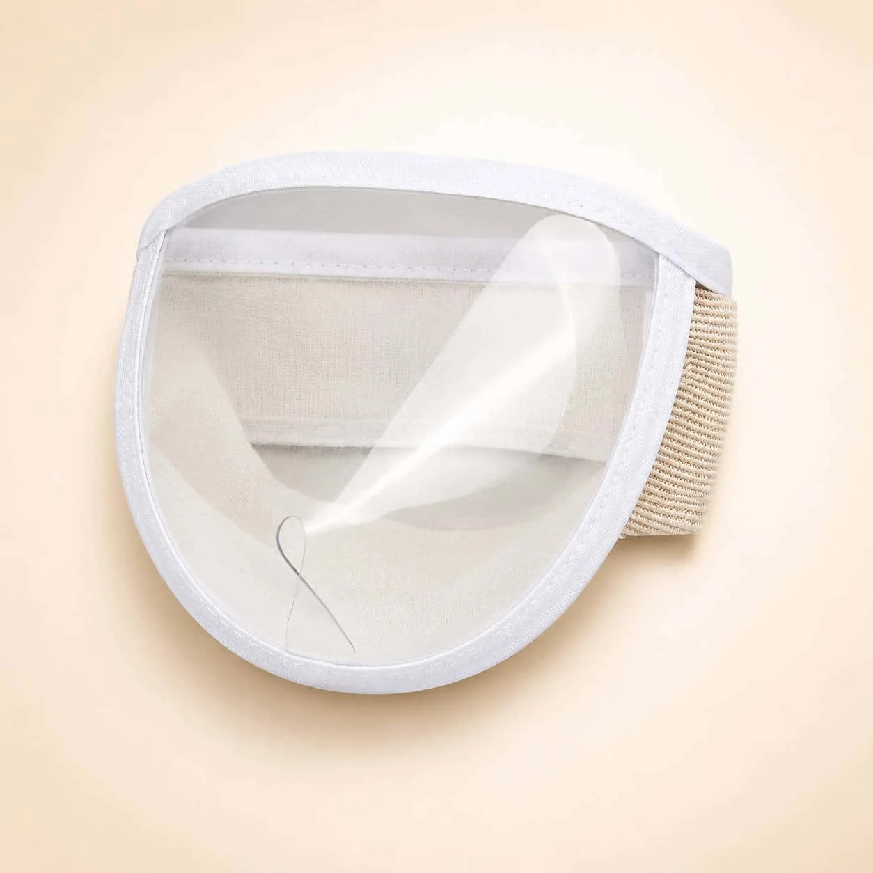 Muselière transparente respirante pour chien