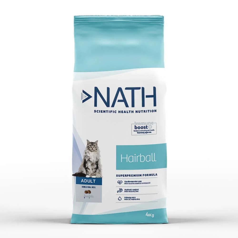 Nath - Croquettes pour Chat Adulte Anti-Boules de Poils