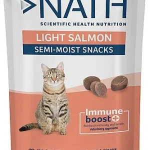 Nath - Friandises Light Salmon Immune boost+ au Saumon pour Chats - 50g