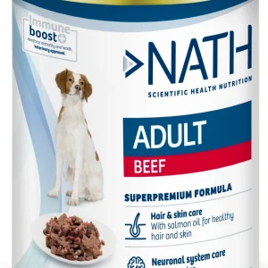 Nath - Patée au Bœuf pour Chiens - 400g