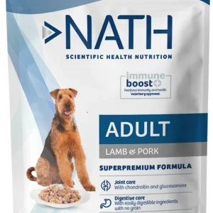 Nath - Pâtée Jelly Immune boost+ Agneau et Porc Adulte - 100g