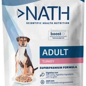 Nath - Pâtée Jelly Immune boost+ Dinde pour Chiens - 100g