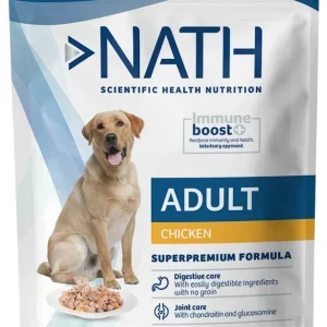 Nath - Pâtée Jelly Immune boost+ Poulet pour Chiens - 100g
