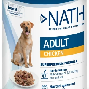 Nath - Pâtée Poulet pour Chiens - 400g