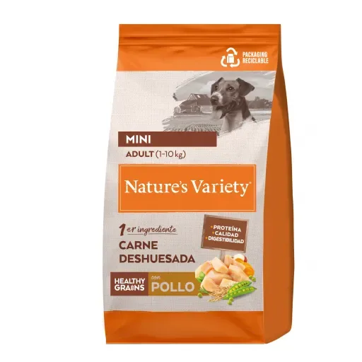 Nature’s Variety Croquettes Mini Adult Healthy Grain au Poulet pour Chiens – France