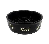 Nobby Bol en céramique pour Chat Golden Cat – Noir – Diamètre : 13,5 x 4,5 cm – 0,25 l – Comparez les prix et achetez sur