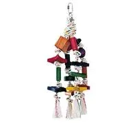 Nobby Jouet Coloré Pour Perroquets 30Cm Corde En Coton Avec Blocs En Bois – Comparez les prix et achetez sur