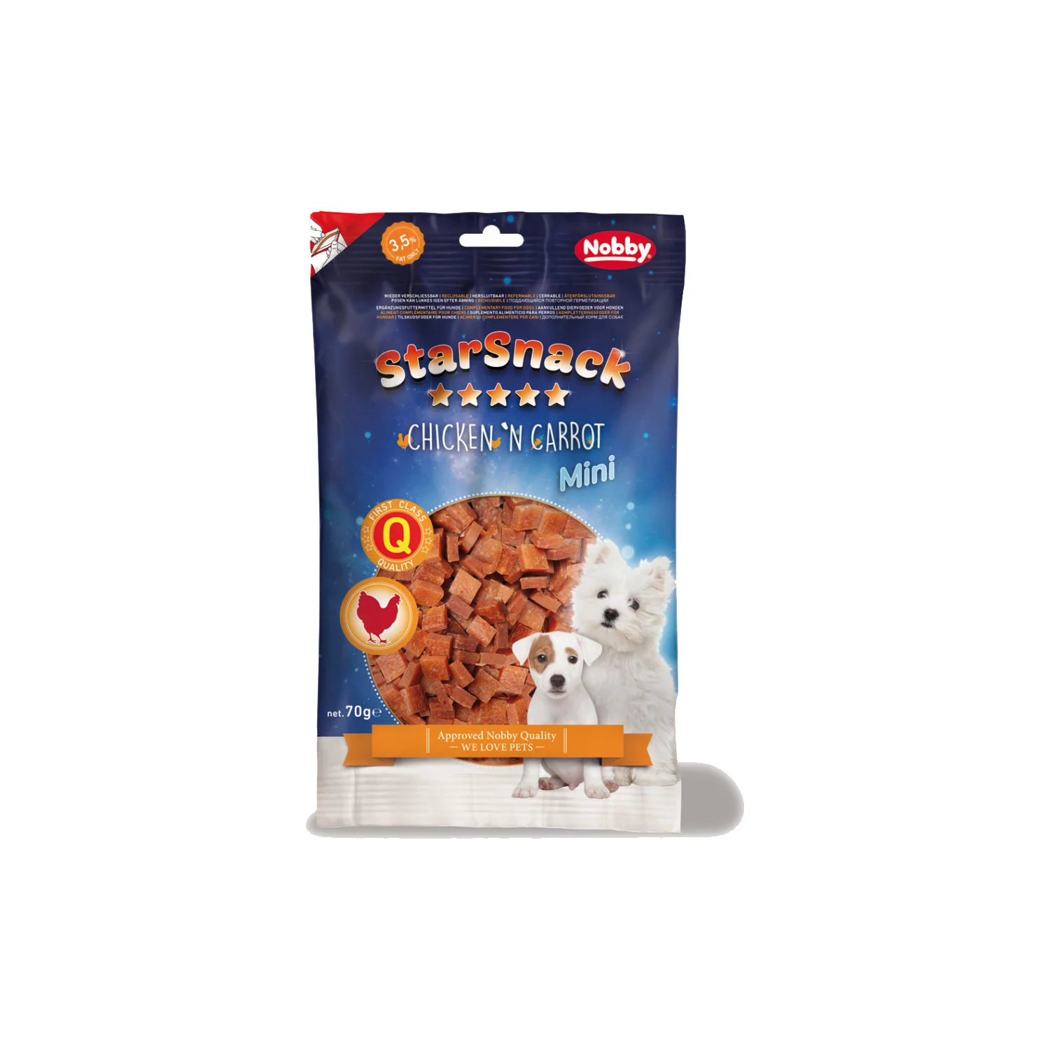 Nobby - Starsnack Mini Chicken & Carrot