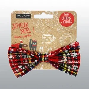 Noeud papillon 11 cm Noël - Chien, Chat