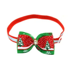 Noeud papillon de noël pour chien – Vêt’chien