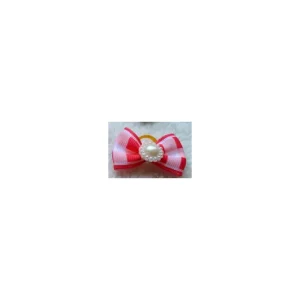 Noeuds à élastique motif perle pour chienne – barrettes – Vêt’chien